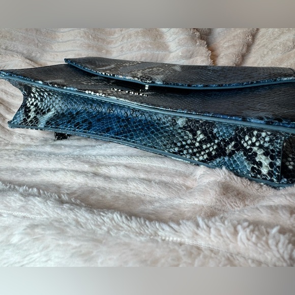 Ted Baker Enaaria Snake Print Leather Crossbody Bag NEW CONDITION - Picture 3 of 11